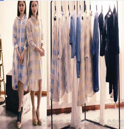 深圳廣州品牌折扣女裝批發(fā) 尾貨品牌女裝 折扣庫(kù)存女裝走份